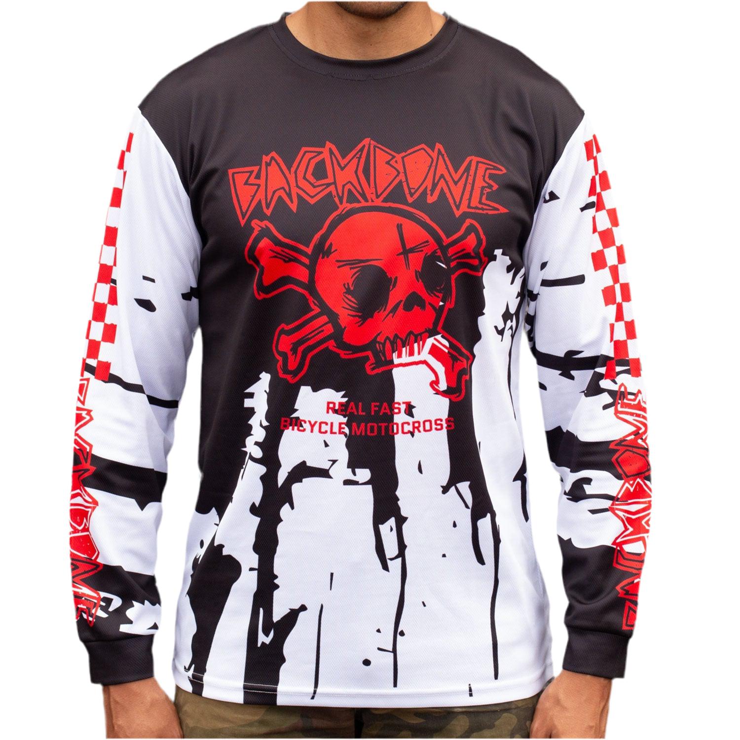Backbone Real Fast Race Jersey / Gnar Drip (Adult) | LUXBMX